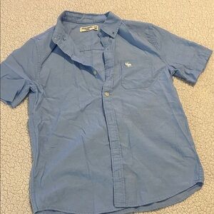 Abercrombie & Fitch Boys Light Blue Casual Shirt